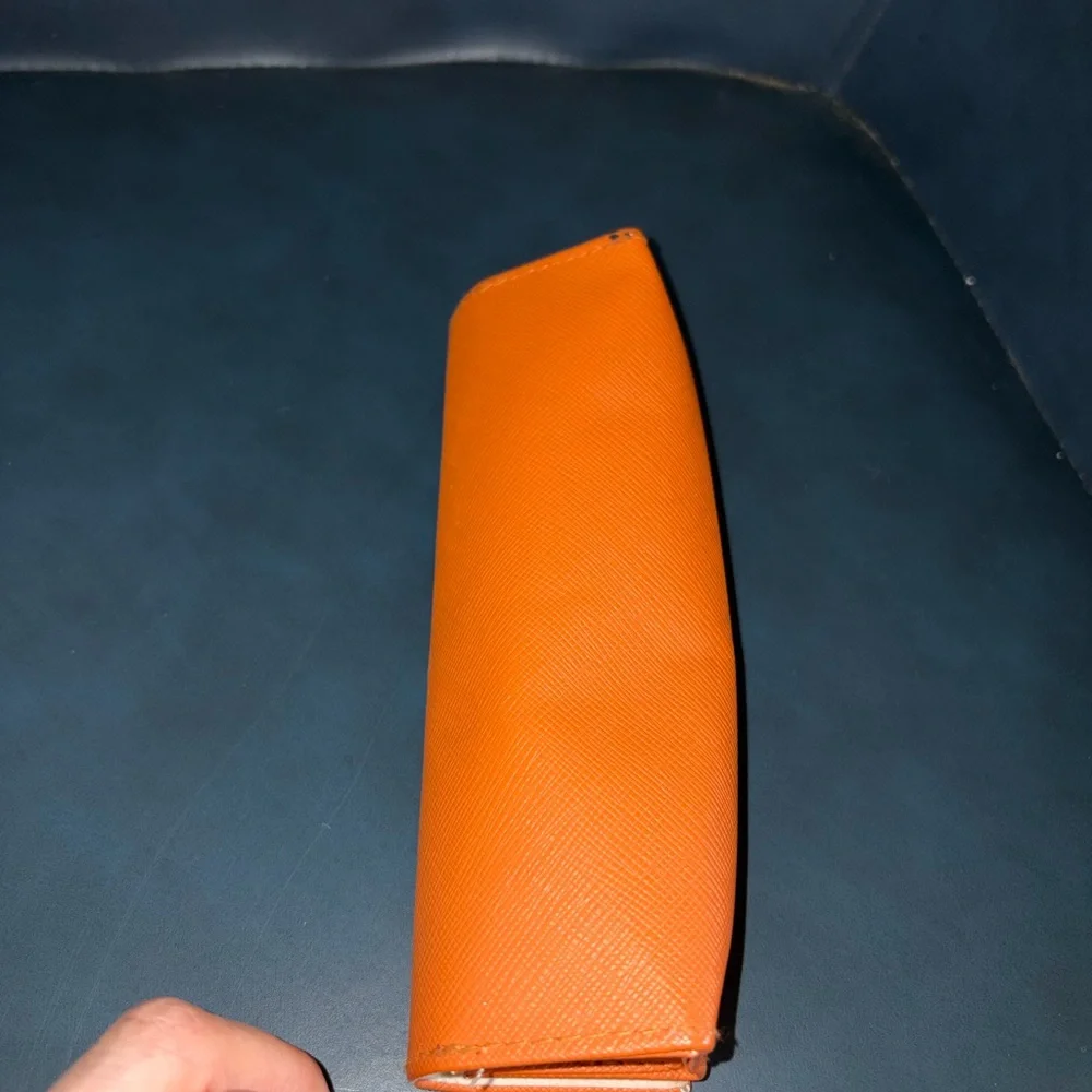 Tory Burch Eyeglasses Case Orange